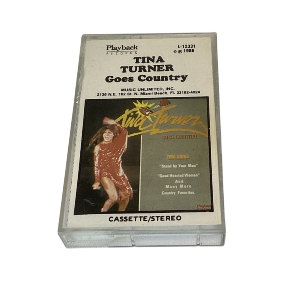 💚 1986 Tina Turner Goes Country Cassette